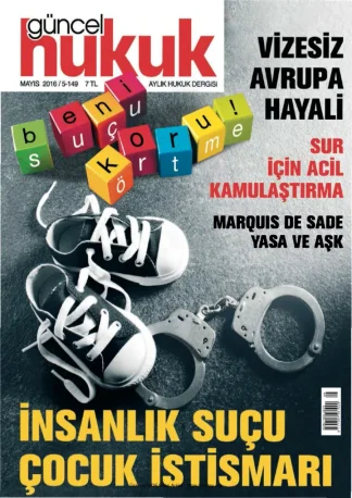 Güncel Hukuk Sayı 149 - Mayıs 2016