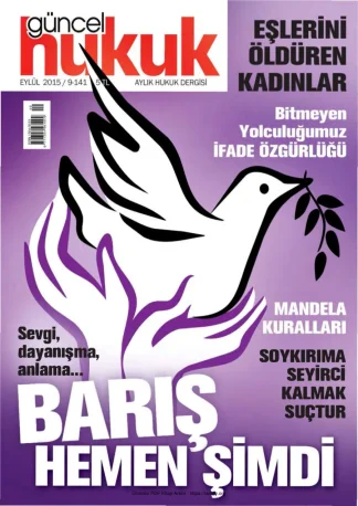 Güncel Hukuk Sayı 141 - Eylül 2015