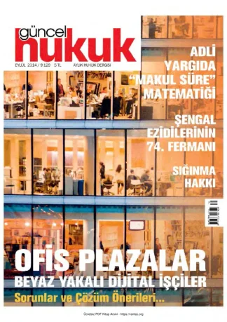 Güncel Hukuk Sayı 129 - Eylül 2014