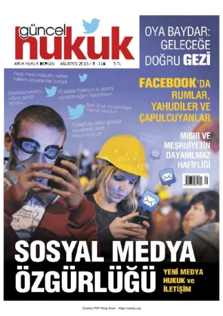 Güncel Hukuk Sayı 116 - Ağustos 2013