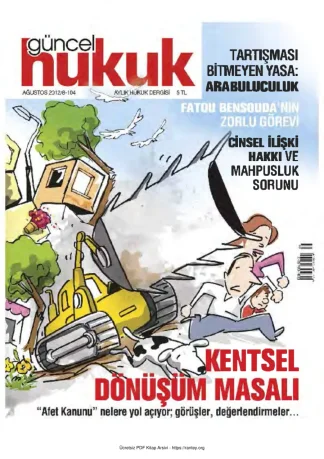 Güncel Hukuk Sayı 104 - Ağustos 2012