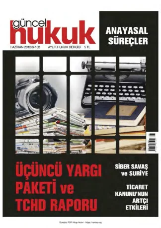 Güncel Hukuk Sayı 102 - Haziran 2012