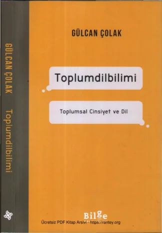 Toplumdilbilimi Toplumsal Cinsiyet ve Dil