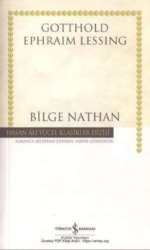 Lessing Bilge Nathan kitap kapağı