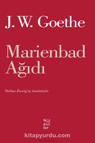 Marienbad Ağıdı Sözcükler Yayınları