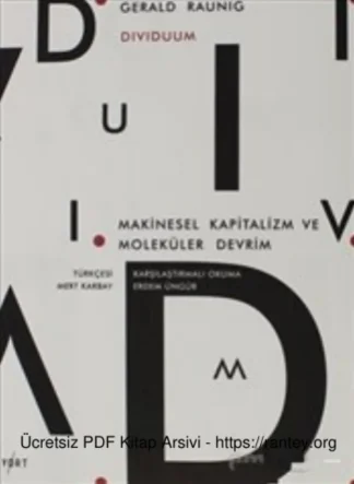 Dividuum Makinesel Kapitalizm ve Moleküler Devrim Bir Kültür Yayınları kitap kapağı