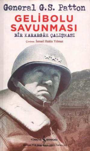 Patton Gelibolu Savunması kitap kapağı