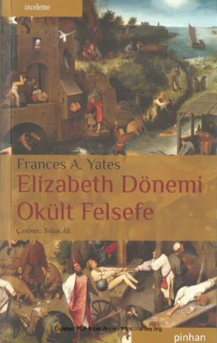 Elizabeth Dönemi Okült Felsefe Pinhan Yayınları kitap kapağı