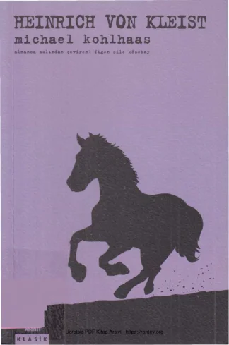 Heinrich Von Kleist kitap kapağı