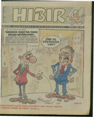 HıBıR Sayı 030 kitap kapağı