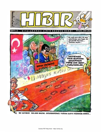 HıBıR Sayı 003 kitap kapağı