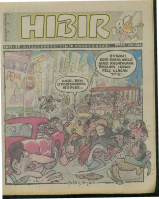 HıBıR Sayı 029 kitap kapağı