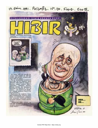 HıBıR Sayı 130 kitap kapağı