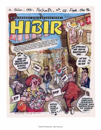 HıBıR Sayı 128 kitap kapağı