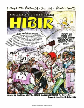 HıBıR Sayı 106 kitap kapağı