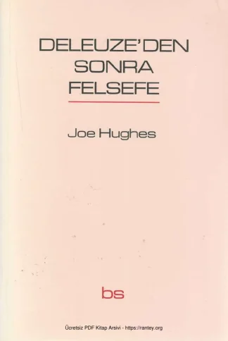 Deleuzeden Sonra Felsefe Bilim ve Sosyalizm Yayınları kitap kapağı