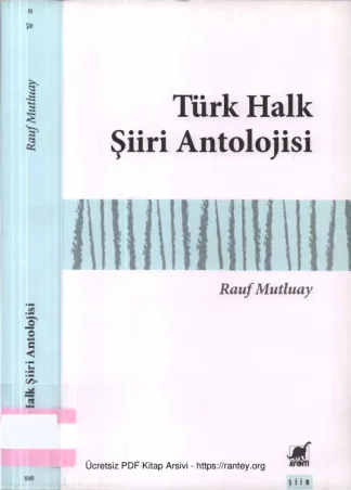 Türk Halk Şiiri Antolojisi kitap kapağı