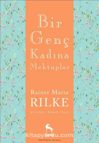 Rilke Bir Genç Kadına Mektuplar Nora Yayınları kitap kapağı
