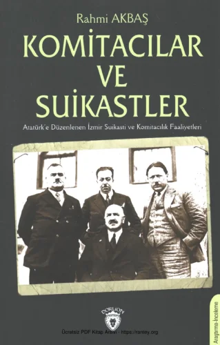Komitacılar ve Suikastler Dorlion Yayınları kitap kapağı