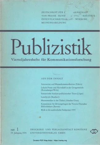 1 19 Juhrgang 1974
