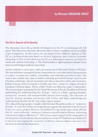İnternational Migration and Reproductive Health in Turkey and the European Union Nermin Abadan Unat