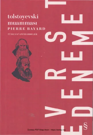 Tolstoyevski Muamması kitap kapağı