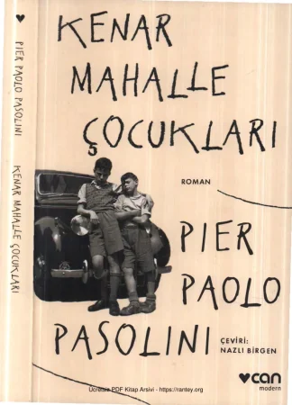 Pasolini Kenar Mahalle Çocukları kitap kapağı