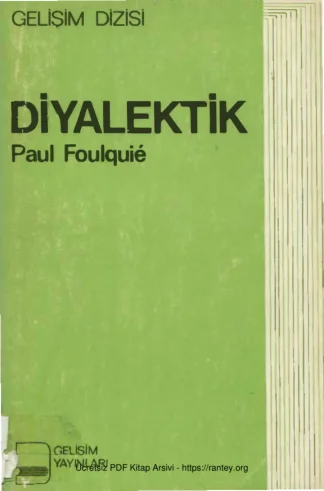 Diyalektik Gelişim Yayınları kitap kapağı