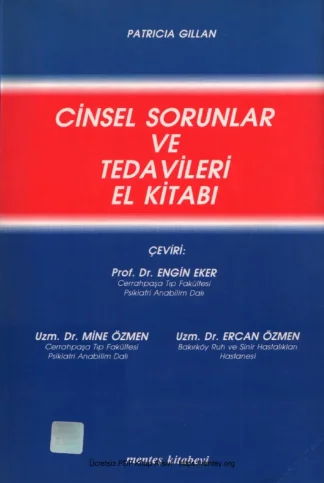 Cinsel Sorunlar ve Tedavileri El Kitabı Menteş Yayınları kitap kapağı