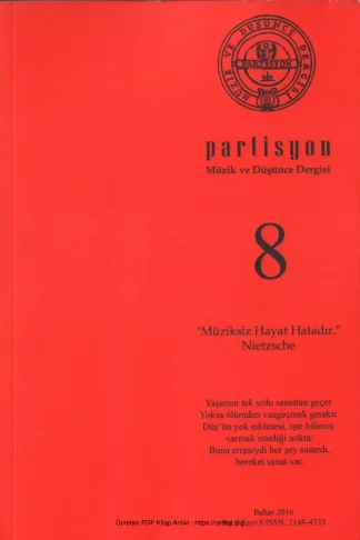 Partisyon Dergisi 8 - Bahar 2016