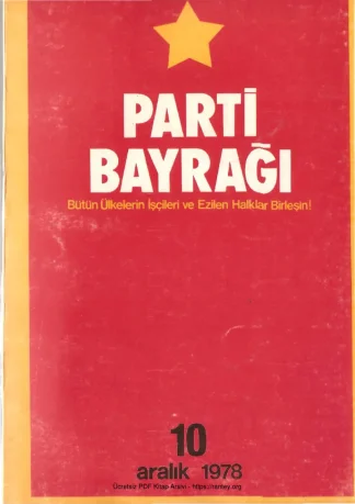 Parti Bayrağı Sayı 10 - Aralık 1978