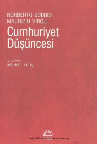 Maurizio Viroli Cumhuriyet Düşüncesi kitap kapağı