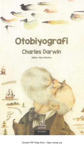 Charles Darwin Otobiyografi kitap kapağı