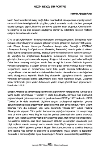 Armağan PKAD Yayınları Nermin Abadan Unat