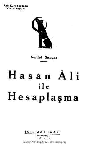 Hasan Ali ile Hesaplaşma Aylı Kurt Yayınları kitap kapağı