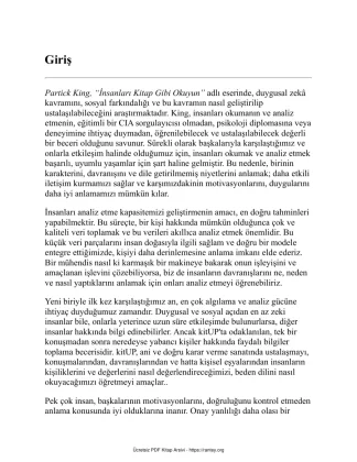 İnsanları Kitap Gibi Okuyun