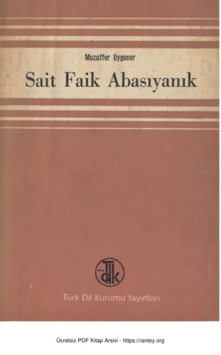 Sait Faik Abasıyanık TDK Yayınları