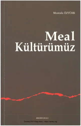 Meal Kültürümüz Ankara Okulu