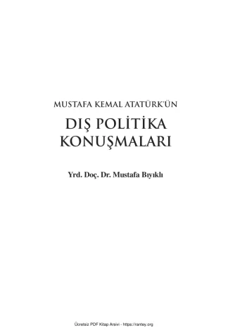 Mustafa Kemal Atatürkün Dış Politika Konuşmaları Hiperlink Yayınları