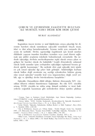 Çorum ve Çevresinde Faaliyette Bulunan Ali Murtaza Nam ı Diğer Kör Dede Çetesi kitap kapağı