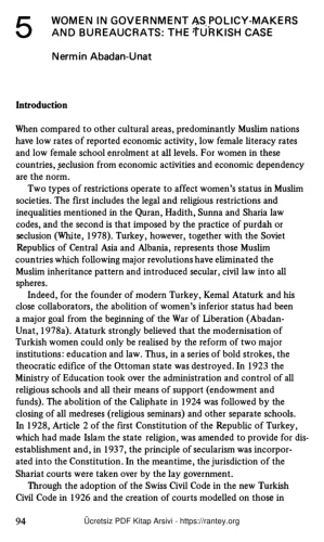 Women Power and Political Systems Croom Helm