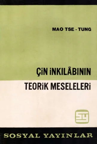 Tung Çin İnkılabının Teorik Meseleleri Sosyal Yayınları kitap kapağı