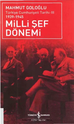 Türkiye Cumhuriyeti Tarihi III Milli Şef Dönemi kitap kapağı