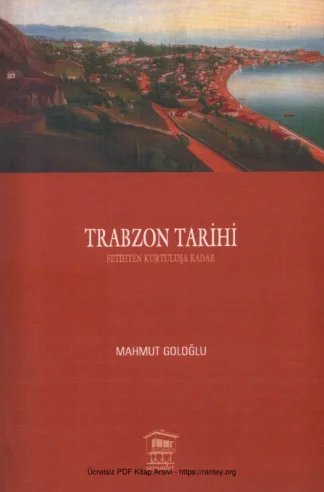 Trabzon Tarihi Serander Yayınları kitap kapağı