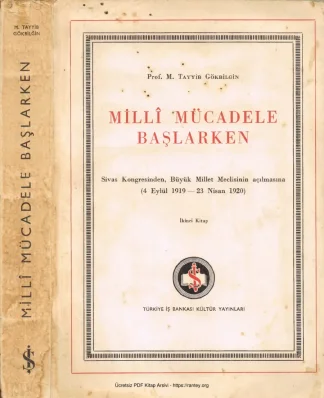 Milli Mücadele Başlarken 2 kitap kapağı