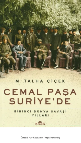 Cemal Paşa Suriyede kitap kapağı