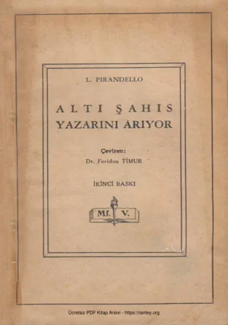 Altı Şahıs Yazarını Arıyor MEB Yayınları