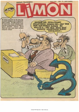Limon 1990 Sayı 210