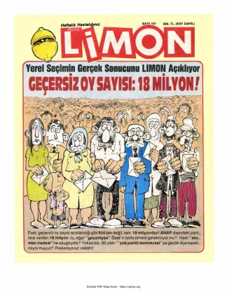 Limon 1989 Sayı 161