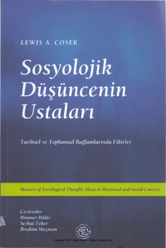 Sosyolojik Düşüncenin Ustaları kitap kapağı